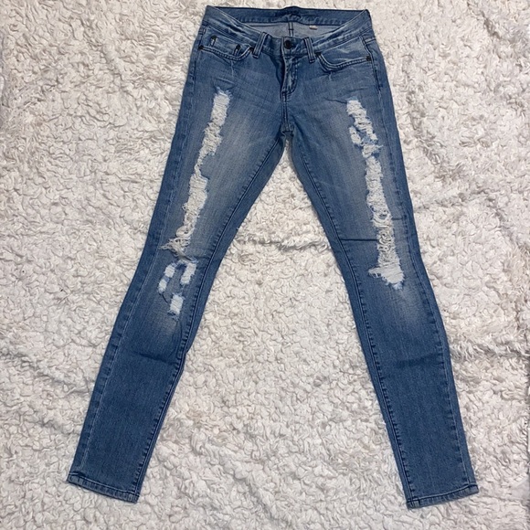 **BOGO DEAL** Bebe jeans & Top - Picture 2 of 12